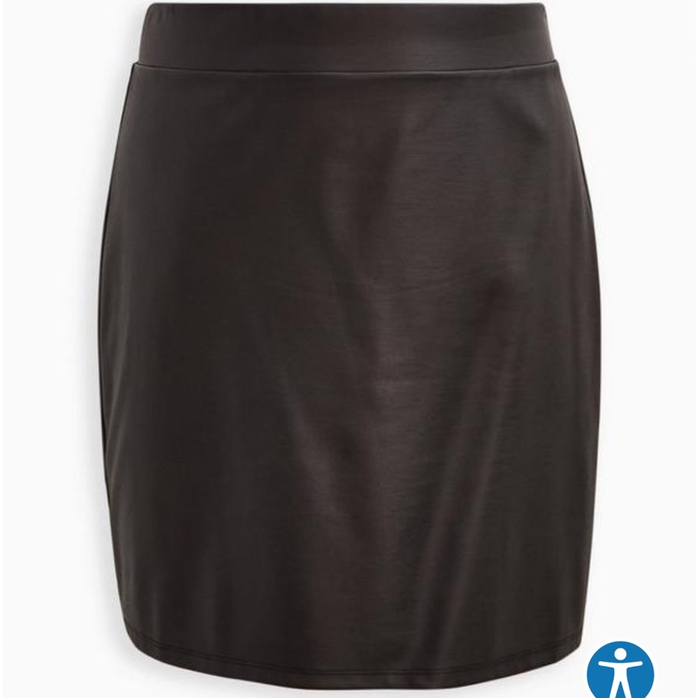 Torrid Mini Studio Luxe Ponte High Waisted Skirt